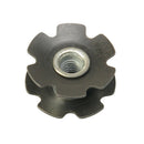 Bicycle 28.6mm Steer Star Nut Front Fork Tube Headset Top Cap with Screw