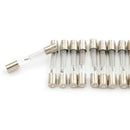 10Pcs 6 x 40mm Axial Glass 800mA 0.8A 5KV Fuse Tubes for Microwave Oven J Gw