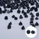 200x Rubber Pin Backs Holder Clutch Badge Lapel Pin Tie Tacks Jewelry Making