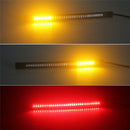 led motorcycle atv tail brake stop turn signal strip light waterproof lamp ba FT