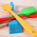 Set Of 4 Silicone Pastry Basting Grill Barbecue Brush - Solid Core And Hygi