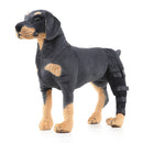 4 x Supportive Dog Canine Rear Leg Hock Joint Wrap Protects Wounds Heal