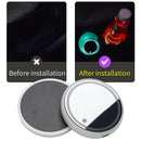 2pcs 7 Colors LED Car Cup Holder For Drink Non Stick Acrylic USB Charging