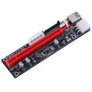 PCI-E1X to 16X 4pin 6pin 15pin USB3.0 Mining Extender Card Adapter Cable
