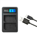 NP-FZ100 Battery Dual Slot Charger USB Input Portable For Sony Alpha 9 A9 9R