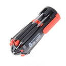 8 in 1 Multi Portable Screwdriver With 6 LED Torch Tools Light Up Flashlight"SME