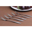 Stainless Steel Fruit Without Fork Spoon Swan Base Coffee teaspoon Cutlery