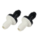 2Pcs 3/8 inch 10Mm Inline Abs One Way Water Non Return Check Valve For Fuel K3H6