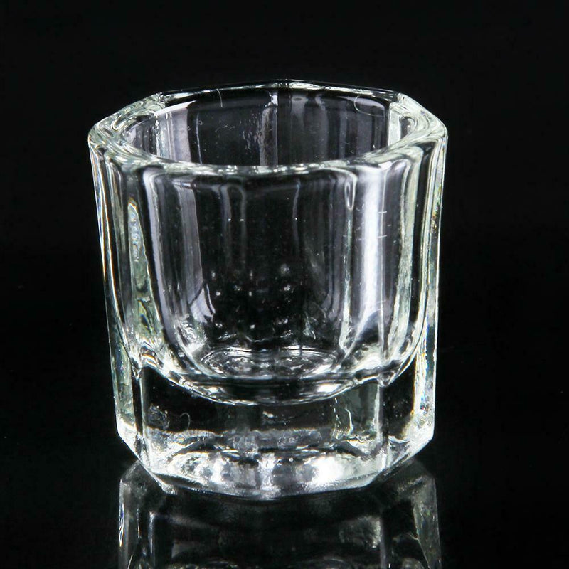 5pcs Nail Art Crystal Cup Bowl Glass Dappen Dish Manicure Salon Beauty Tool