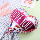 Foil Balloon Heart Shape LOVE Birthday Wedding Party Anniversary Helium De JR
