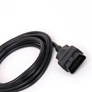 For 16 Pin Male to Female OBDII OBD2 Extension Cable Auto Diagnostic tdf