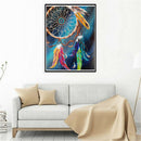 5D DIY Full Drill Diamond Painting Dreamcatcher Cross Stitch Mosaic Kit A