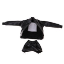 Black Leather Jacket Shorts Pants Vest for Blythe Licca Pullip Causal Outfit