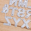 26pcs Carbon Steel Letters Cutting Dies Stencils For DIY Scrapbooking Photo
