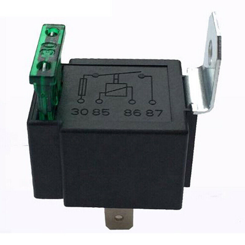 12V 30A Car Auto Automotive Heavy Duty Relay 4Pin Fuse Fused On/Off SPSTB Hn