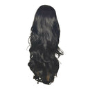Black Women Long Full Wavy Front Wig Curly Natural Hair Wigs Middle Part Natural