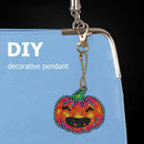 4pcs DIY Full Drill Special Shaped Diamond Painting Key Rings Women Pendant