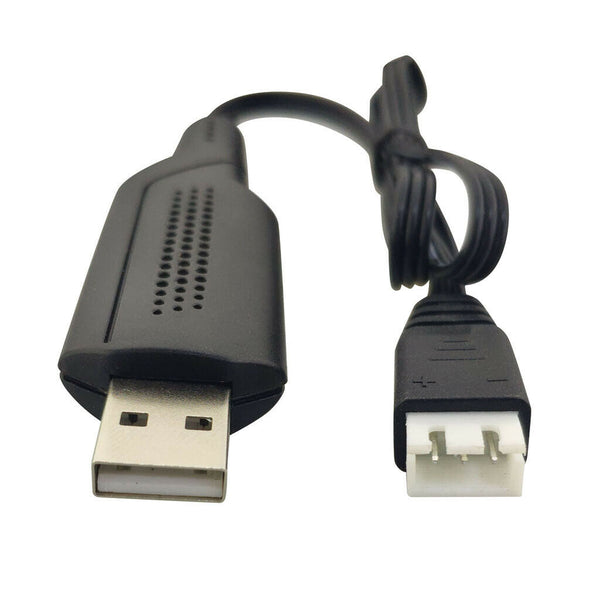 USB Charger Cable Battery Wire Charging for MJX B3 B2W B6 Bugs 2/3/6 Drone
