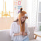 Bear Hat Ear Moving Jumping Hat Funny Lovely Plush Hat Cap For Women Girls