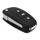 3 Buttons Silicone Keyless Entry Car Remote Key Fob Shell Case Skin Cover f