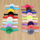 18pcs Cute Kids Girls Hair Accessories Elastic Band Flower Headband Hair