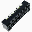 15PC/Set 6Point Auto Marine Power Distribution Bus Bar Terminal Block 600V 15A