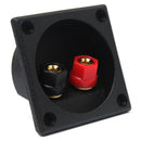 New Square Board Binding Post Speaker Box Terminal Cup Wire Cable Box Conne