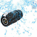 500V 12V / 24V IP67 round plug, socket, connector plug with cover waterpro%!
