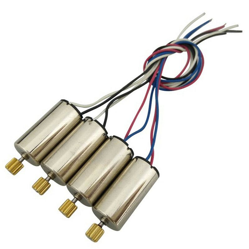 4pcs Counterclockwise and Clockwise Motor with Copper Gear Spare Parts