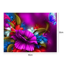 Flower Butterfly 5D Diamond Painting Embroidery DIY Cross Stitch Needlework