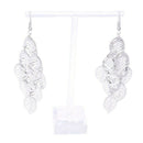Women Leave Shape Multi-Layer Dangle Earrings G2T8