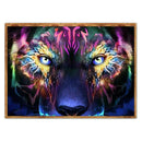 5D DIY Full Drill Diamond Painting Cross Stitch Embroidery Kit (Tiger04)