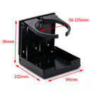Universal Cups Adjustable Folding Cup Drink Holder Can Bottle Tray for Car Boat
