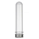 50Pcs 40Ml Plastic Test Tube With Screw Cap Bottle Aluminum Cap Packing Tub