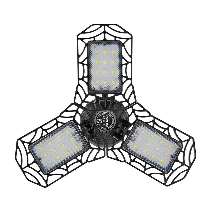 40W E26 E27 LED Deformable Garage Light AC85-265V High Ceiling Industrial Lamp