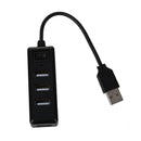 USB 2.0 HUB, 4 Port, with on/off Switch High-speed 480 Mbps Laptop black Ne