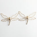 10 Pieces Alloy Butterfly Dragonfly Brooches Pins DIY Wedding Decor Used for