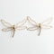 10 Pieces Alloy Butterfly Dragonfly Brooches Pins DIY Wedding Decor Used for