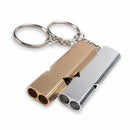 Survival Loud Whistle SOS Emergency Alloy Aluminum Keychain Camping Hiking Tools