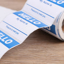 Self-introduction name stickers scrapbooking for Package stationeryB Kw
