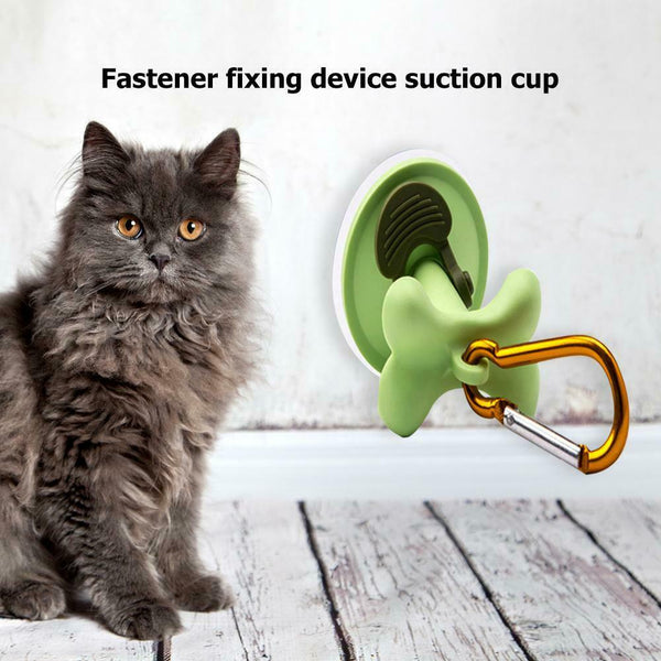 Pets Dog Cat Traction Sucker Portable Outdoor Parking Wall Bracket Holder #gib
