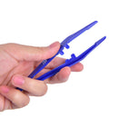 10pcs Plastic Beads Small Disposable Tweezers Tools Crafts DIY Jewelry Mak Ew