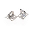 2 Set Cabinets Gates Padlock Latch Door Hasp Staples Screws LJ