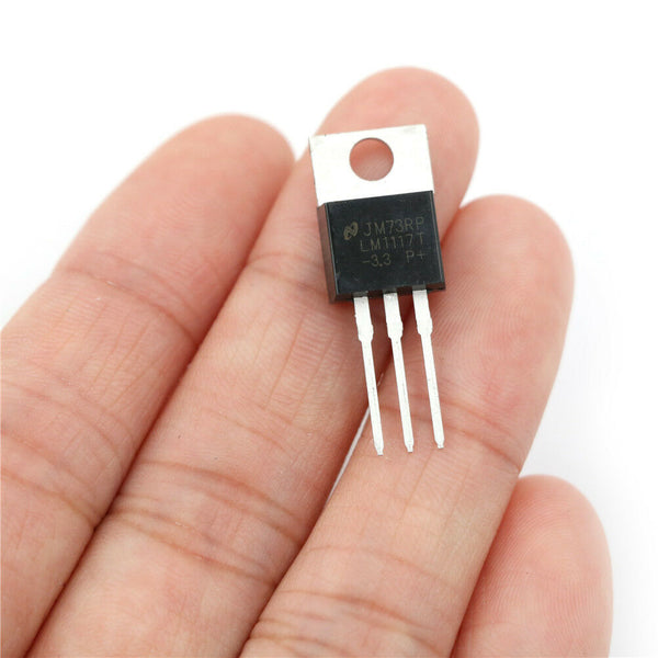 10pcs LM1117T-3.3 LM1117T LD1117 3.3V TO-220 Voltage regulator chip  S Nw