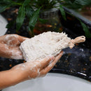 15 Packs Of Soap To Exfoliate Natural Flax Soap Bag