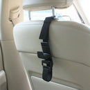 Universal Car Seat Back Hook Adjustable Auto Fastener Clip Grocery Bag Hange@