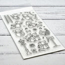 DIY Metal Frame Cutting Die Stamp Embossing Mouse Shape Silicone Seal (B) A
