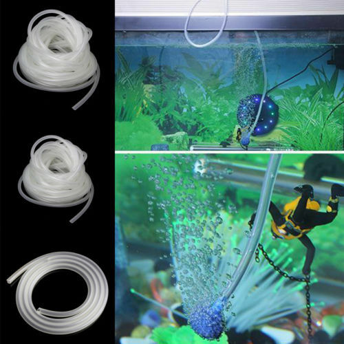 Oxygen Soft Pump Hose Air Bubble Stone Aquarium Fish Tank Pond Pump