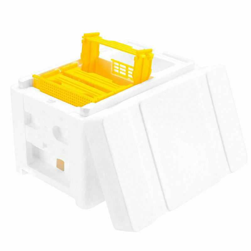 Harvest Bee Hive Beekeeping King Box Pollination Box Foam Frames Beekeeping xcv