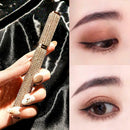 1X Shiny Starry Eyeliner Diamond Black Eyeliner Pen Waterproof Long Lasting